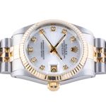 Rolex Datejust 31 68273 (1991) - Silver dial 31 mm Gold/Steel case (6/8)