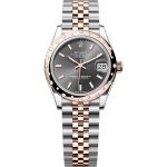 Rolex Datejust 31 278341RBR (2025) - Grijs wijzerplaat 31mm Staal (1/1)