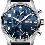 IWC Pilot Chronograph IW388101 (2026) - Blue dial 41 mm Steel case (1/1)
