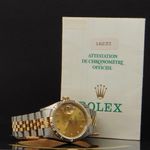 Rolex Datejust 36 16233 (1993) - Gold dial 36 mm Gold/Steel case (5/7)