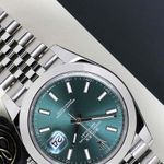 Rolex Datejust 41 126300 (2024) - Groen wijzerplaat 41mm Staal (4/8)