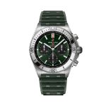 Breitling Chronomat 42 AB0134101L2S1 (2024) - Green dial 43 mm Steel case (1/5)