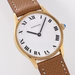 Cartier Vintage Unknown (1970) - White dial 31 mm Yellow Gold case (2/7)