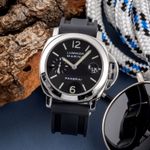 Panerai Luminor Marina Automatic PAM00048 (2015) - Zwart wijzerplaat 40mm Staal (1/8)