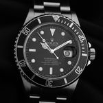 Rolex Submariner Date 16610 (2007) - Black dial 40 mm Steel case (3/8)
