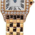 Cartier Santos Demoiselle W25063X9 (2008) - 20 mm Yellow Gold case (2/4)