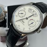 IWC Portuguese Annual Calendar IW503501 (2023) - Silver dial 44 mm Steel case (1/8)