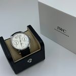 IWC Portuguese Annual Calendar IW503501 (2023) - Zilver wijzerplaat 44mm Staal (2/8)