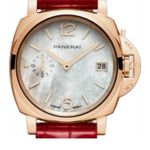 Panerai Luminor Due PAM01280 (2024) - Parelmoer wijzerplaat 38mm Roségoud (1/1)