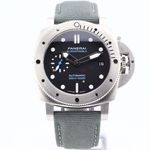 Panerai Luminor Submersible PAM02973 (2023) - Zwart wijzerplaat 42mm Staal (1/1)