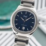 Piaget Polo S G0A41002 (Onbekend (willekeurig serienummer)) - Blauw wijzerplaat 42mm Staal (3/8)