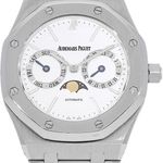 Audemars Piguet Royal Oak Day-Date 25594ST.OO.0789ST.01 (2002) - White dial 36 mm Steel case (2/5)