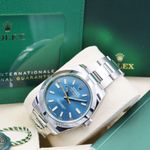 Rolex Milgauss 116400GV (2021) - Blauw wijzerplaat 40mm Staal (7/7)