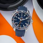 Omega Seamaster Planet Ocean 232.32.44.22.03.001 (Onbekend (willekeurig serienummer)) - Blauw wijzerplaat 44mm Staal (1/8)