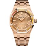 Audemars Piguet Royal Oak Lady 15451OR.YY.1256OR.01 (2025) - Roze wijzerplaat 37mm Roségoud (1/1)