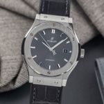 Hublot Classic Fusion Racing Grey 542.NX.7071.LR (Unknown (random serial)) - Grey dial 42 mm Titanium case (3/8)