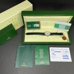 Rolex Cellini 5240 (2005) - Pearl dial 35 mm Platinum case (3/8)