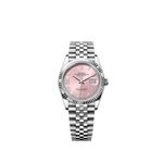 Rolex Datejust 36 126234 (2025) - Roze wijzerplaat 36mm Staal (1/1)