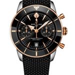 Breitling Superocean Heritage UB0156H11B1S1 (2025) - Zwart wijzerplaat 42mm Goud/Staal (1/1)