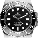 Rolex Submariner No Date 114060 (2015) - Black dial 40 mm Steel case (1/7)