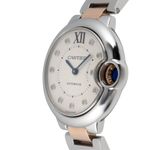 Cartier Ballon Bleu 33mm WE902044 (2015) - Silver dial 33 mm Gold/Steel case (6/8)