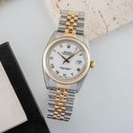 Rolex Datejust 36 16013 (1978) - White dial 36 mm Gold/Steel case (1/8)