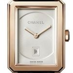 Chanel Boy-Friend H6588 (2025) - Beige wijzerplaat 35mm Roségoud (1/1)
