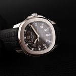 Patek Philippe Aquanaut 5165A-001 (2008) - Bruin wijzerplaat 38mm Staal (5/8)