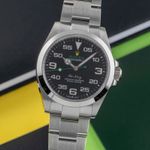 Rolex Air-King 126900 (Unknown (random serial)) - Black dial 40 mm Steel case (3/8)