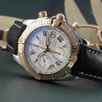 Breitling Chronomat Evolution C13356 (2006) - White dial 44 mm Steel case (2/8)