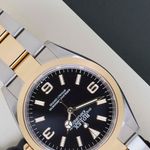 Rolex Explorer 124273 (2022) - Black dial 36 mm Gold/Steel case (4/8)