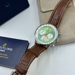 Breitling Navitimer AB0139211L1P1 (2024) - Groen wijzerplaat 41mm Staal (3/8)