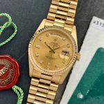 Rolex Day-Date 36 18238 (1995) - Gold dial 36 mm Yellow Gold case (1/8)