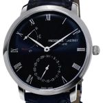 Frederique Constant Manufacture Slimline FC-723NR3S6 (2024) - Blauw wijzerplaat 40mm Staal (1/2)