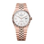 Rolex Land-Dweller 40 127335 (2025) - White dial 40 mm Rose Gold case (1/6)