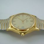 Ebel Classic - (Unknown (random serial)) - Champagne dial 35 mm Yellow Gold case (5/7)