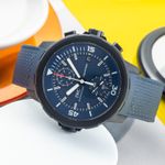 IWC Aquatimer Chronograph IW379507 (Unknown (random serial)) - Blue dial 45 mm Steel case (2/8)