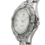 Breitling Colt Automatic A17035 (1995) - Wit wijzerplaat 38mm Staal (6/8)