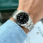 Rolex Explorer 114270 (2004) - Black dial 36 mm Steel case (3/8)