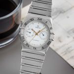 Omega Constellation Day-Date 396.1070.1 (1993) - Black dial 32 mm Steel case (3/8)