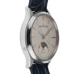 Jaeger-LeCoultre Master Ultra Thin Moon Q1258420 (2017) - Silver dial 34 mm Steel case (5/7)