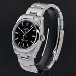 Rolex Oyster Perpetual 34 114200 (2019) - Black dial 34 mm Steel case (3/8)