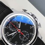 IWC Portuguese Yacht Club Chronograph IW390210 (2012) - Zwart wijzerplaat 45mm Staal (3/8)