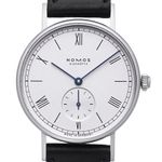 NOMOS Ludwig 38 234 (2022) - White dial 38 mm Steel case (1/1)