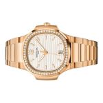 Patek Philippe Nautilus 7118/1200R-001 (2024) - Silver dial 35 mm Rose Gold case (5/6)