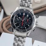 Omega Seamaster Diver 300 M 212.30.44.50.01.001 (Onbekend (willekeurig serienummer)) - Zwart wijzerplaat 44mm Staal (3/8)