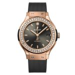 Hublot Classic Fusion 565.OX.7081.RX.1204 (2023) - Grey dial 38 mm Rose Gold case (3/3)