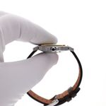 Cartier Santos 2961 (1990) - Wit wijzerplaat 29mm Goud/Staal (7/8)