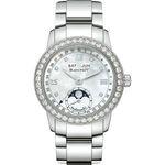 Blancpain Léman Moonphase 2360-4691A-71A (2022) - Pearl dial 34 mm Steel case (1/8)