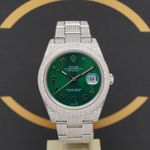 Rolex Datejust 41 126300 (2021) - Groen wijzerplaat 41mm Staal (1/7)